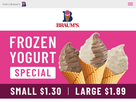 'braums.com' screenshot