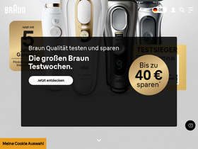 'braun.de' screenshot