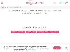 'bravissimo.com' screenshot