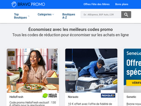'bravopromo.fr' screenshot