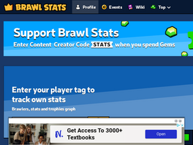 'brawlstats.com' screenshot
