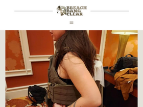 'breachbangclear.com' screenshot