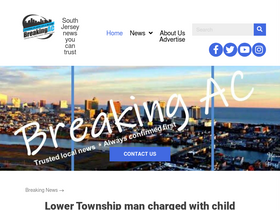 'breakingac.com' screenshot