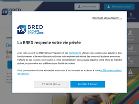 'bred.fr' screenshot