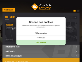 'breizhchrono.com' screenshot