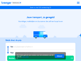 'brenger.nl' screenshot