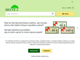 'brest.sk' screenshot