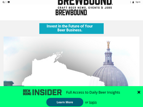 'brewbound.com' screenshot