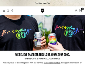 'brewdog.com' screenshot