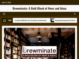 'brewminate.com' screenshot
