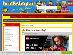 'brickshop.nl' screenshot