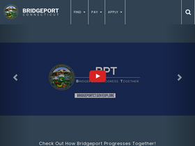 'bridgeportct.gov' screenshot