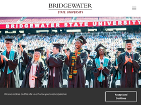 'bridgew.edu' screenshot