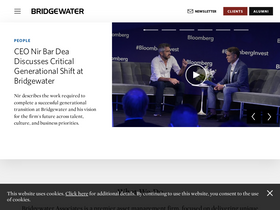 'bridgewater.com' screenshot