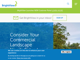 'brightview.com' screenshot