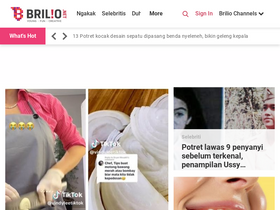 'brilio.net' screenshot