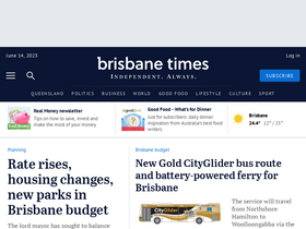 'brisbanetimes.com.au' screenshot