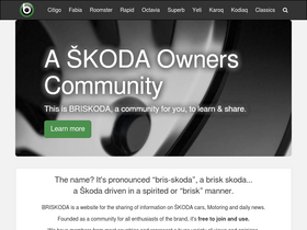 'briskoda.net' screenshot