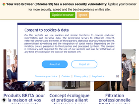 'brita.fr' screenshot
