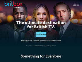 'britbox.com' screenshot