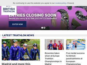 'britishtriathlon.org' screenshot