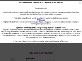 'brnenskalekarna.cz' screenshot