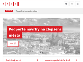 'brno.cz' screenshot