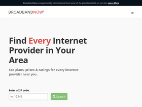 'broadbandnow.com' screenshot