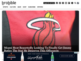'brobible.com' screenshot