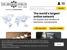 'brokerforum.com' screenshot