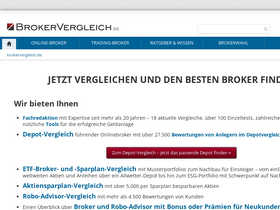 'brokervergleich.de' screenshot