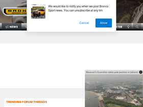 'broncosportforum.com' screenshot