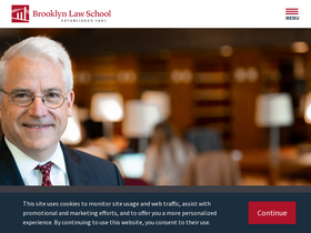 'brooklaw.edu' screenshot