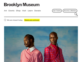 'brooklynmuseum.org' screenshot