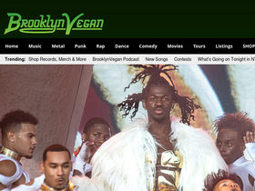 'brooklynvegan.com' screenshot