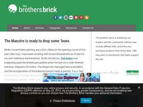'brothers-brick.com' screenshot