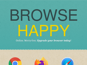 'browsehappy.com' screenshot