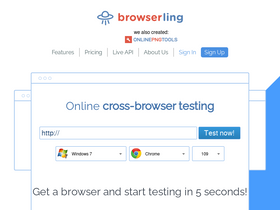'browserling.com' screenshot
