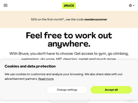 'bruce.app' screenshot