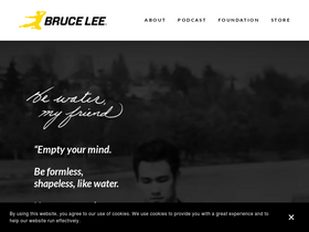 'brucelee.com' screenshot