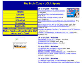 'bruinzone.com' screenshot