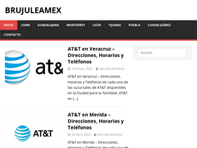 'brujuleamex.com' screenshot