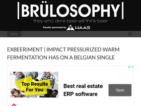 'brulosophy.com' screenshot