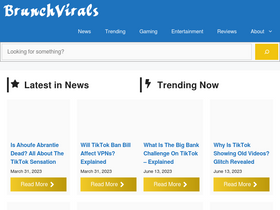 'brunchvirals.com' screenshot