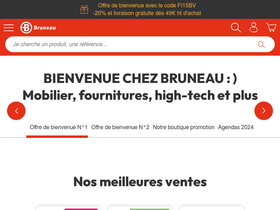 'bruneau.fr' screenshot