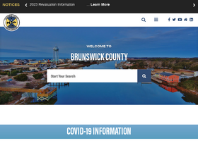 'brunswickcountync.gov' screenshot