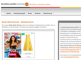 'brutto-netto-rechner.info' screenshot