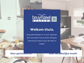 'bruynzeelkeukens.nl' screenshot
