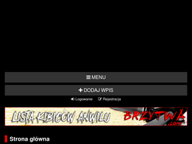 'brzytwa.com' screenshot