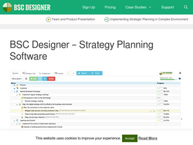 'bscdesigner.com' screenshot